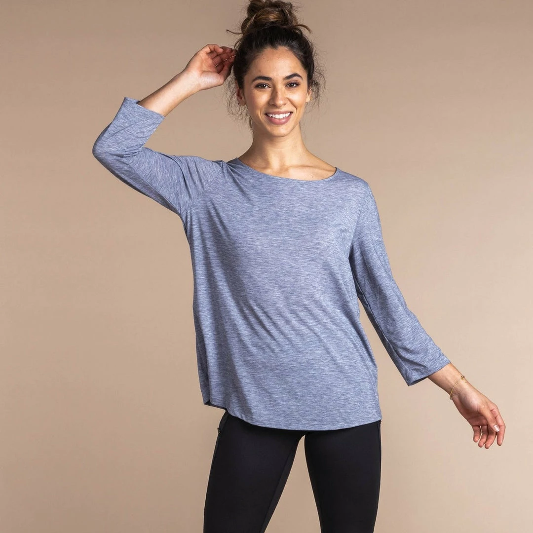 Quest Shoes & Clothing SHERPA Asha 3/4 Sleeve Top