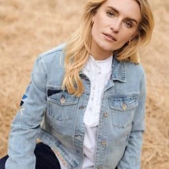 Quest Shoes & Clothing CREAM Jissa Denim Jacket Jackets