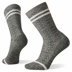 Quest Shoes & Clothing Socks SMARTWOOL Women's Everday Tube Stripe Cable Crew Sock