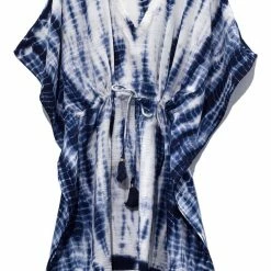 Quest Shoes & Clothing Sale Clothing ECHO Double Gauze Shibori Butterfly Tassel Caftan EB0252