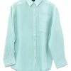Quest Shoes & Clothing ECHO Double Gauze Boyfriend Shirt EB0231 Sale Clothing