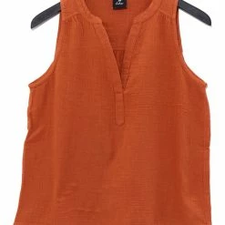 Quest Shoes & Clothing Sale Clothing ECHO Double Gauze Sleeveless Top EB025